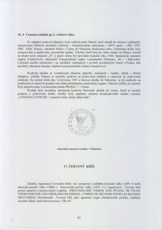 HLUČÍNSKO A JEHO POŠTOVNÍ HISTORIE (publikace) – list 80