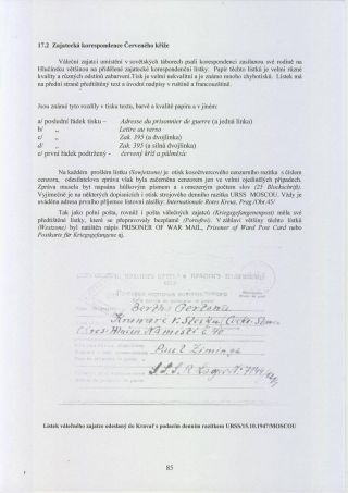 HULTSCHINER LAND UND IHRE POSTGESCHICHTE (Literatur in tschechische Sprache) – Blatt 82