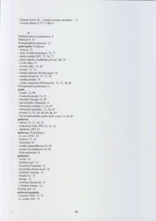 HULTSCHINER LAND UND IHRE POSTGESCHICHTE (Literatur in tschechische Sprache) – Blatt 95