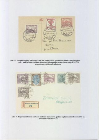 HLUČÍNSKO A JEHO POŠTOVNÍ HISTORIE (publikace) – list 107