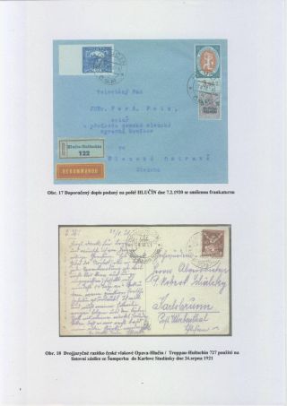 HLUČÍNSKO A JEHO POŠTOVNÍ HISTORIE (publikace) – list 108