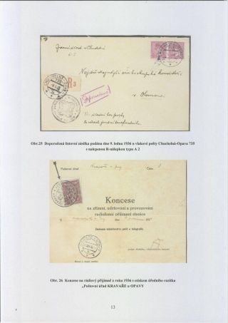 HLUČÍNSKO A JEHO POŠTOVNÍ HISTORIE (publikace) – list 112