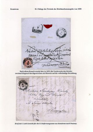 POSTGESCHICHTE DER STADT KOMÁROM 1749-1900 – Blatt 30