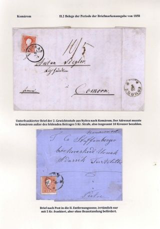 POSTGESCHICHTE DER STADT KOMÁROM 1749-1900 – Blatt 41