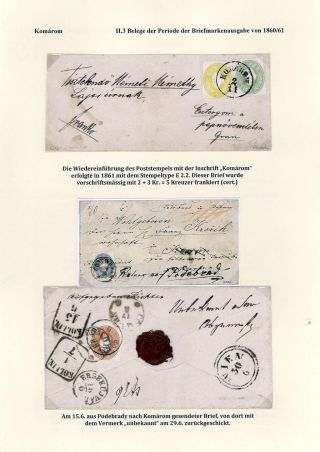 POSTGESCHICHTE DER STADT KOMÁROM 1749-1900 – Blatt 43