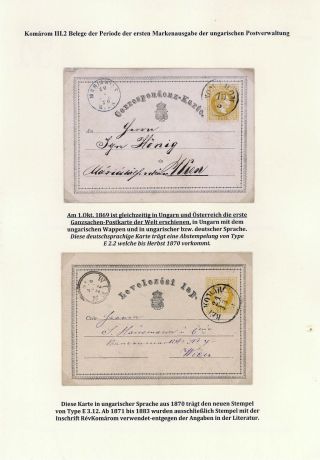 POSTGESCHICHTE DER STADT KOMÁROM 1749-1900 – Blatt 52