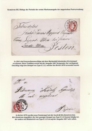 POSTGESCHICHTE DER STADT KOMÁROM 1749-1900 – Blatt 53