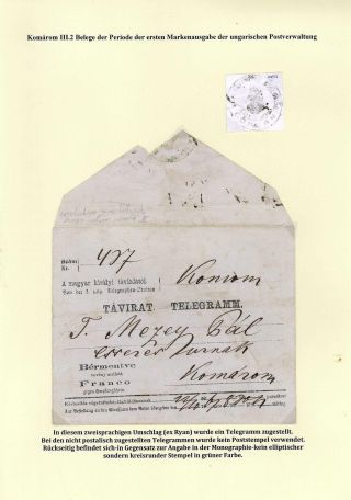 POSTGESCHICHTE DER STADT KOMÁROM 1749-1900 – Blatt 56