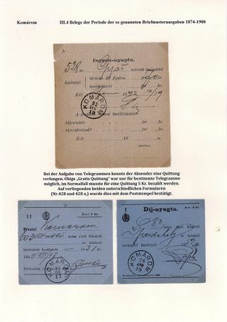 POSTGESCHICHTE DER STADT KOMÁROM 1749-1900 – Blatt 71