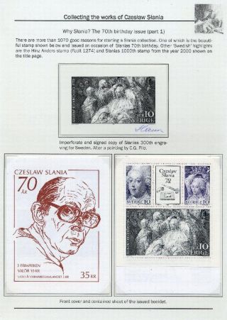 SAMMLUNG DIE WERKE VON CZESLAW SLANIA – Blatt 3