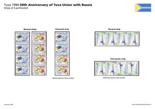 TUVA 1994-1995, SECOND TUVAN STAMPS PERIOD, PART 1 – sheet 6