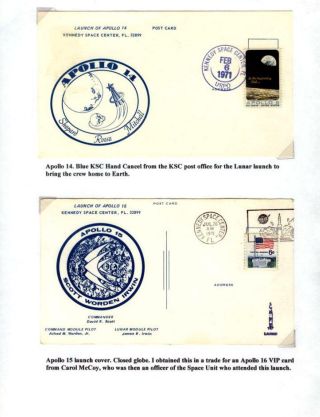 EINE STUDIE DER NASA VIP KORESPONDENZKARTEN – Blatt 7