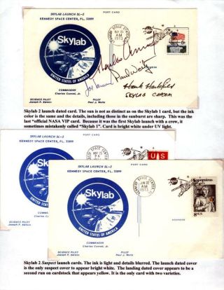 EINE STUDIE DER NASA VIP KORESPONDENZKARTEN – Blatt 13