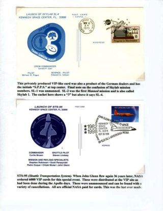 EINE STUDIE DER NASA VIP KORESPONDENZKARTEN – Blatt 16