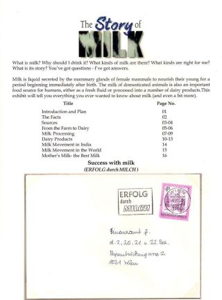PŘÍBĚH MLÉKA – list 1