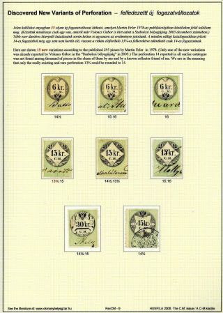 THE C.M. ISSUE - FIRST REVENUES ISSUE OF AUSTRIA – sheet 9