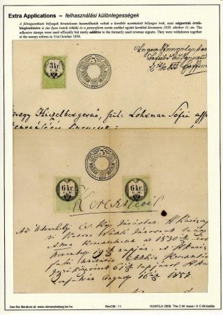 THE C.M. ISSUE - FIRST REVENUES ISSUE OF AUSTRIA – sheet 11