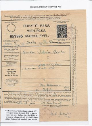 DOBYTČÍ PASY – list 6