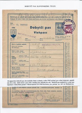 DOBYTČÍ PASY – list 8