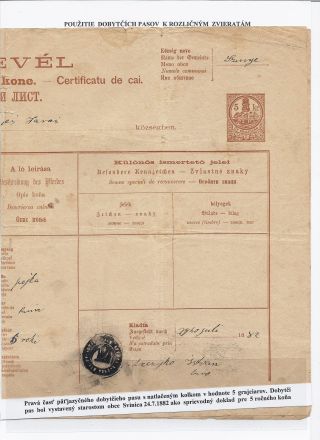 DOBYTČÍ PASY – list 9