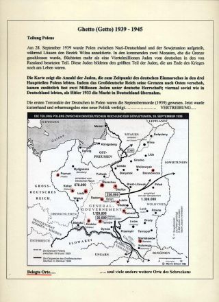 GHETTO LODZ (LITZMANNSTADT) 1939-1945 – sheet 1