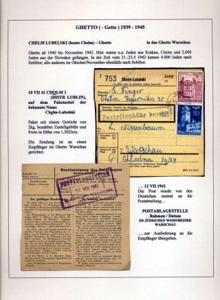 GHETTO LODZ (LITZMANNSTADT) 1939-1945 – sheet 29