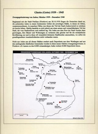 GHETTO LODZ (LITZMANNSTADT) 1939-1945 – sheet 30