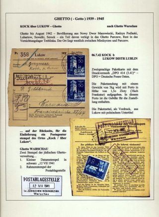 GHETTO LODZ (LITZMANNSTADT) 1939-1945 – sheet 62