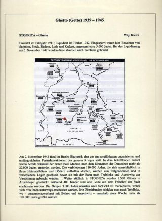 GHETTO LODZ (LITZMANNSTADT) 1939-1945 – sheet 85
