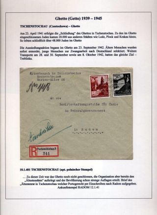 GHETTO LODZ (LITZMANNSTADT) 1939-1945 – sheet 96