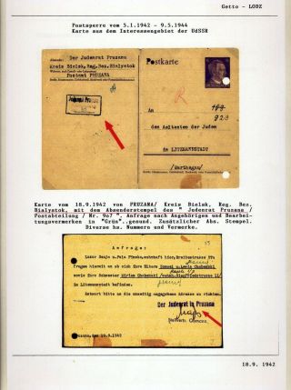 GHETTO LODZ (LITZMANNSTADT) 1939-1945 – sheet 142