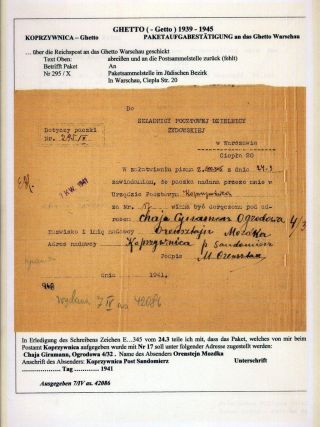 GHETTO LODZ (LITZMANNSTADT) 1939-1945 – Blatt 279