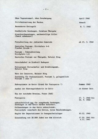 GHETTO LODZ (LITZMANNSTADT) 1939-1945 – Blatt 296