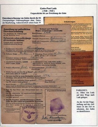 GHETTO LODZ (LITZMANNSTADT) 1939-1945 – Blatt 325