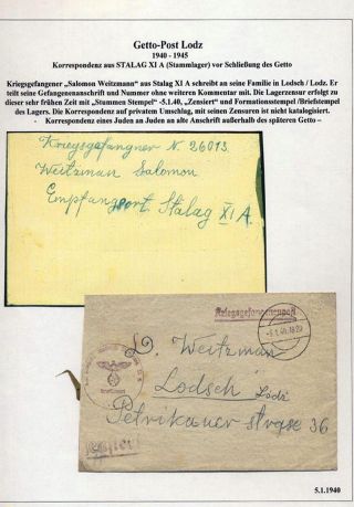 GHETTO LODZ (LITZMANNSTADT) 1939-1945 – Blatt 328