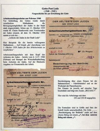 GHETTO LODZ (LITZMANNSTADT) 1939-1945 – Blatt 333
