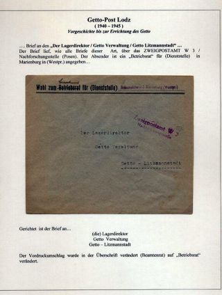 GHETTO LODZ (LITZMANNSTADT) 1939-1945 – Blatt 337