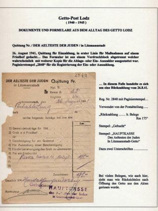 GHETTO LODZ (LITZMANNSTADT) 1939-1945 – Blatt 360