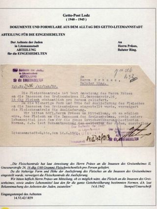 GHETTO LODZ (LITZMANNSTADT) 1939-1945 – Blatt 363