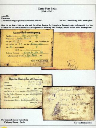 GHETTO LODZ (LITZMANNSTADT) 1939-1945 – Blatt 366