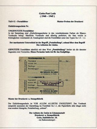 GHETTO LODZ (LITZMANNSTADT) 1939-1945 – Blatt 368