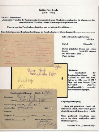 GHETTO LODZ (LITZMANNSTADT) 1939-1945 – Blatt 374