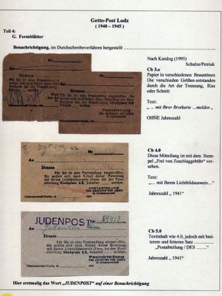 GHETTO LODZ (LITZMANNSTADT) 1939-1945 – Blatt 379