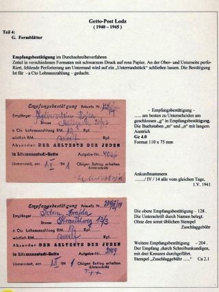GHETTO LODZ (LITZMANNSTADT) 1939-1945 – Blatt 384