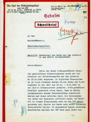 GHETTO LODZ (LITZMANNSTADT) 1939-1945 – Blatt 429