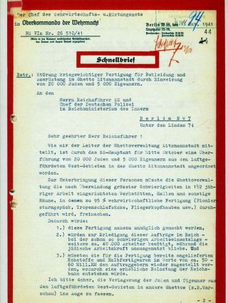 GHETTO LODZ (LITZMANNSTADT) 1939-1945 – Blatt 430