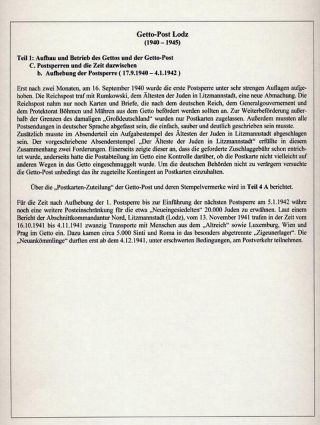GHETTO LODZ (LITZMANNSTADT) 1939-1945 – sheet 434