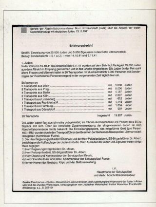 GHETTO LODZ (LITZMANNSTADT) 1939-1945 – Blatt 489