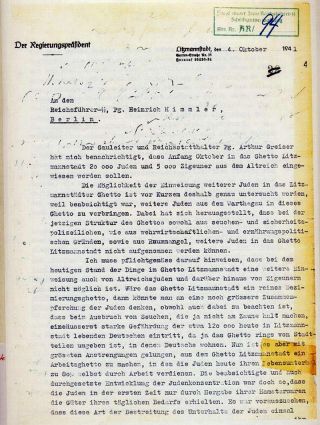 GHETTO LODZ (LITZMANNSTADT) 1939-1945 – Blatt 490