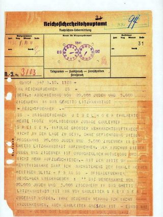 GHETTO LODZ (LITZMANNSTADT) 1939-1945 – Blatt 491